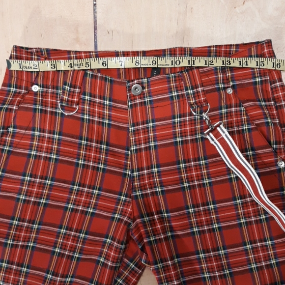 Super Low ¾ Cyber Punk 90s. Twill Pants!Vintage! - Picture 9 of 10